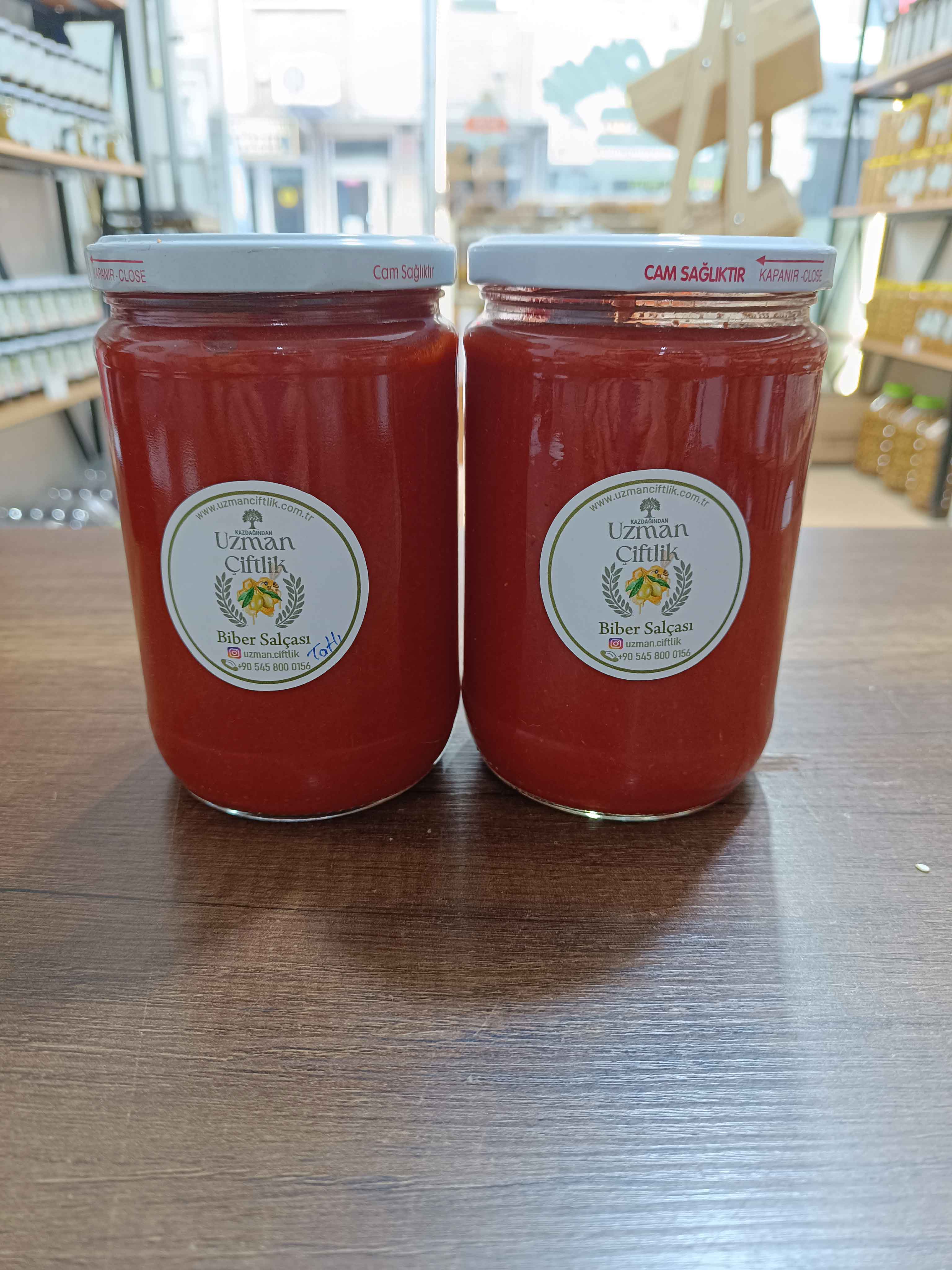 Biber Salçası (650 gr x 2 Adet)