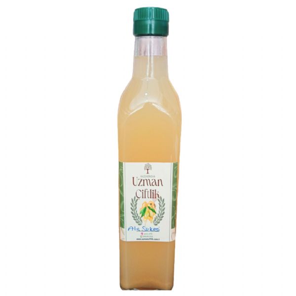 Organik Alıç Sirkesi 0.5 Lt. (Cam Şişe)