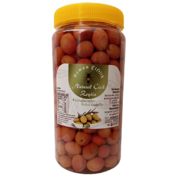 Natürel Limonlu Çizik Zeytin 1 Kg