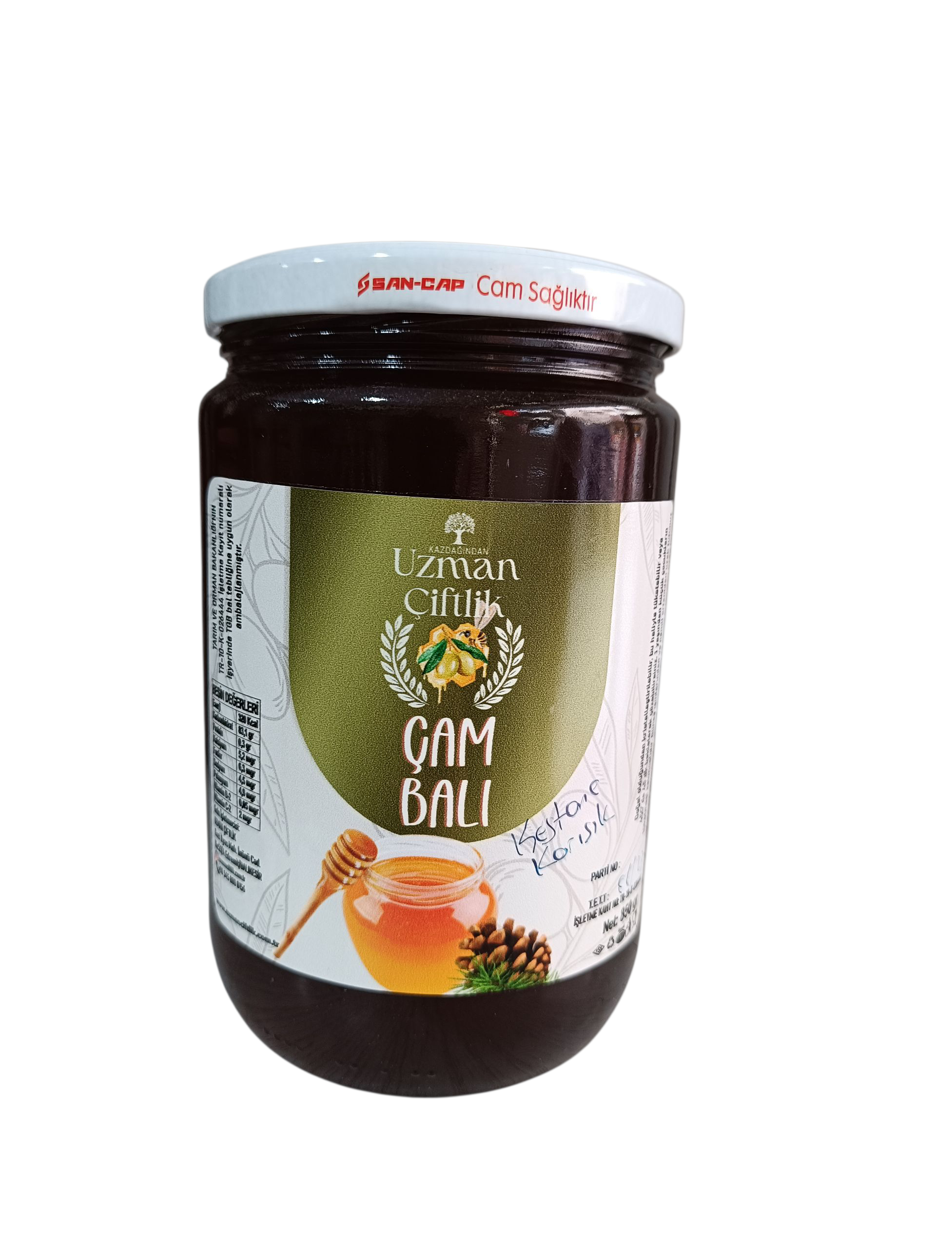 Çam - Kestane Balı 850 Gr (Kazdağı Bölgesi)