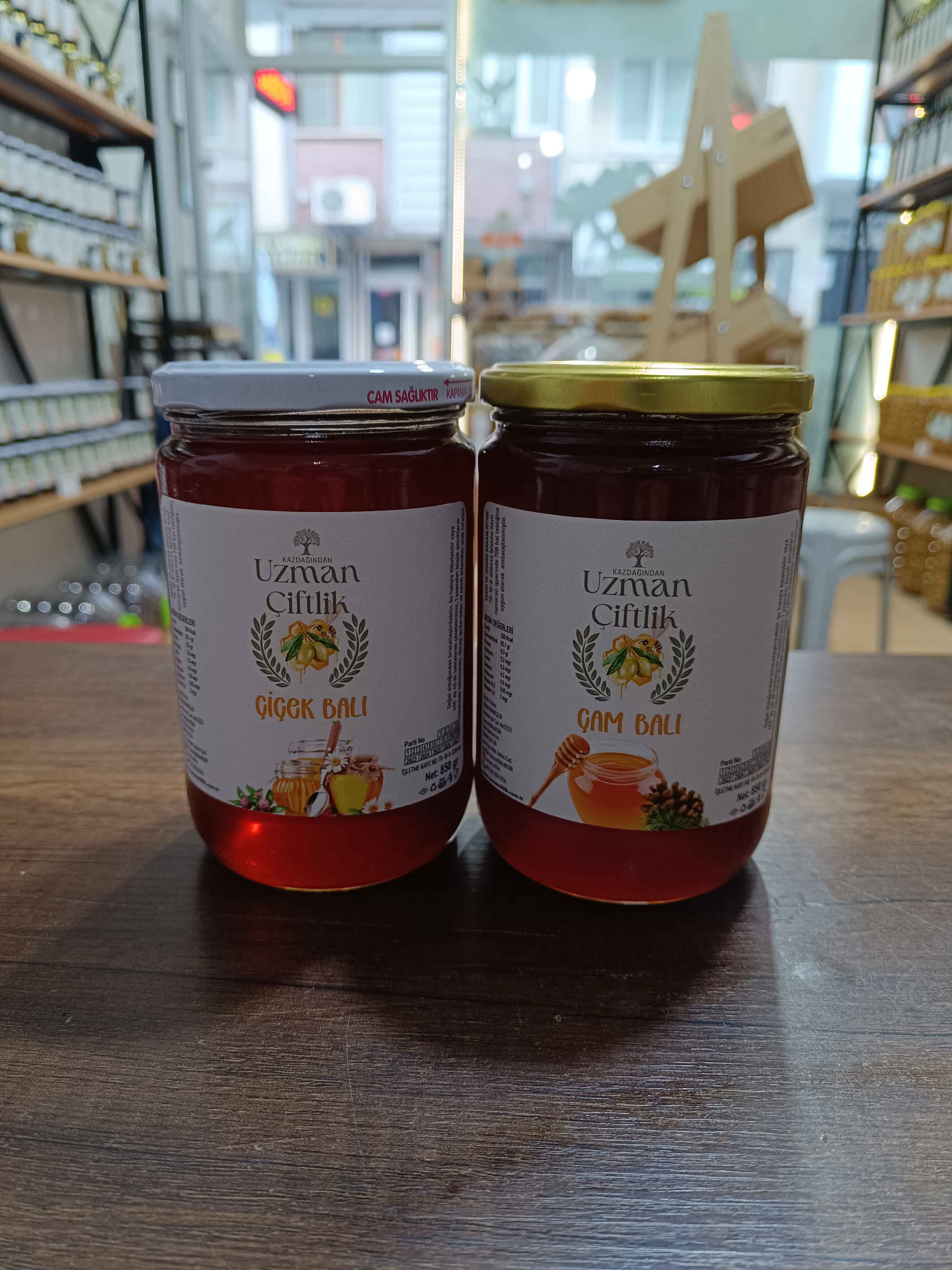 Çam Balı (850 gr) - Çiçek Balı (850 gr)