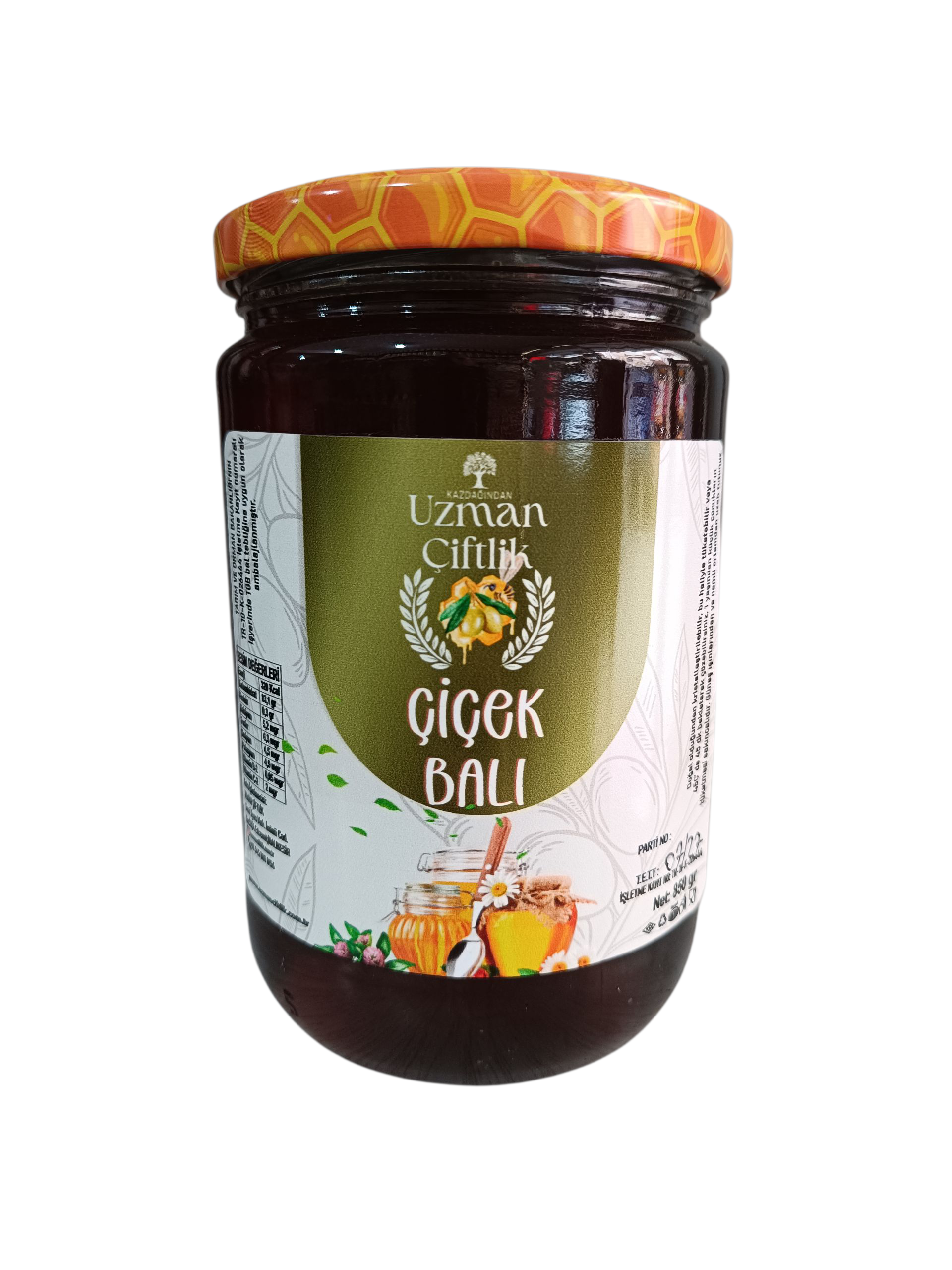 Çiçek Balı 850 Gr (Kazdağı Bölgesi)