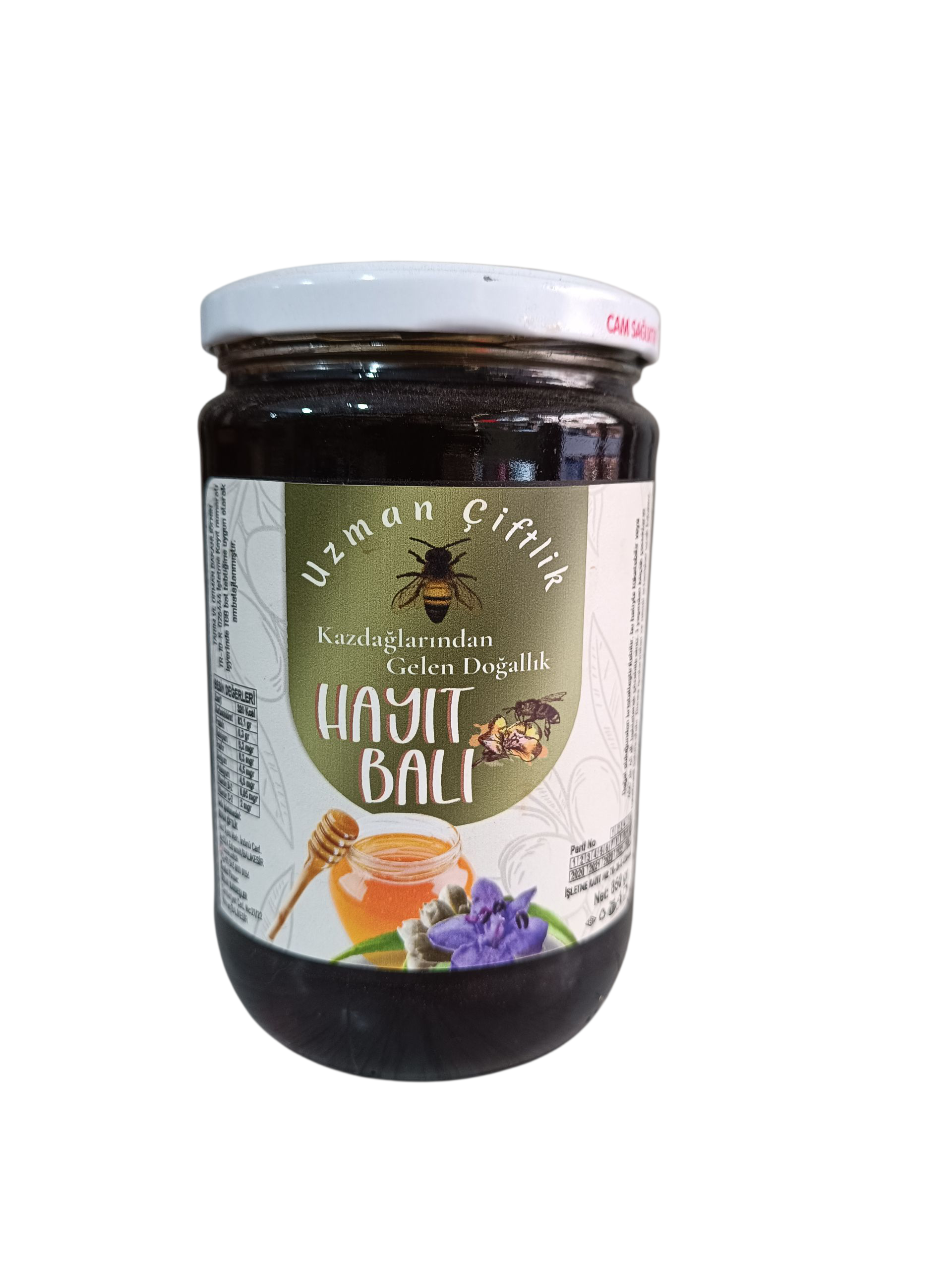 Hayıt Balı 850 Gr (Kazdağı Bölgesi)