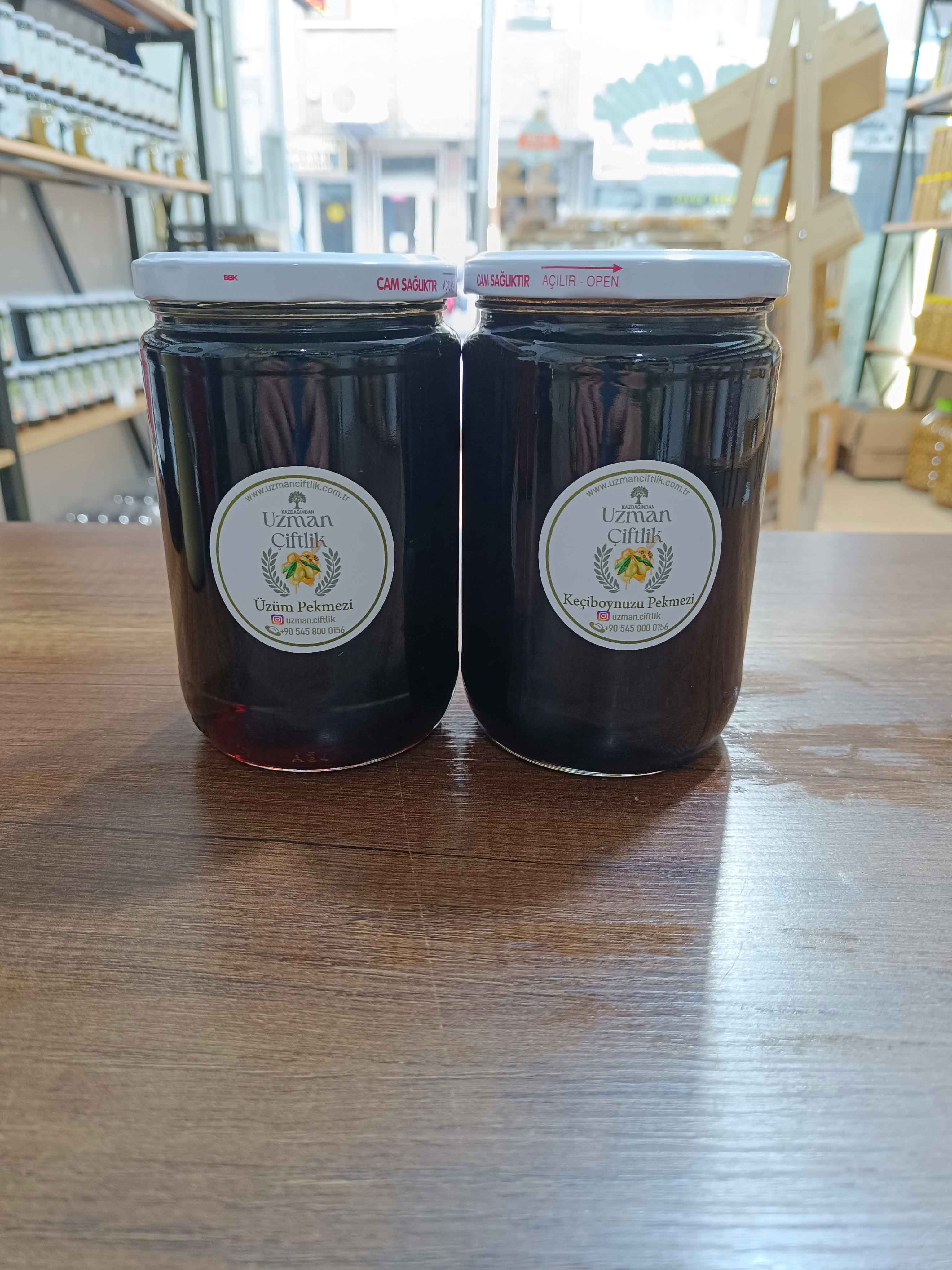 Üzüm Pekmezi (800 gr)  - Keçiboynuzu Pekmezi (800 gr)