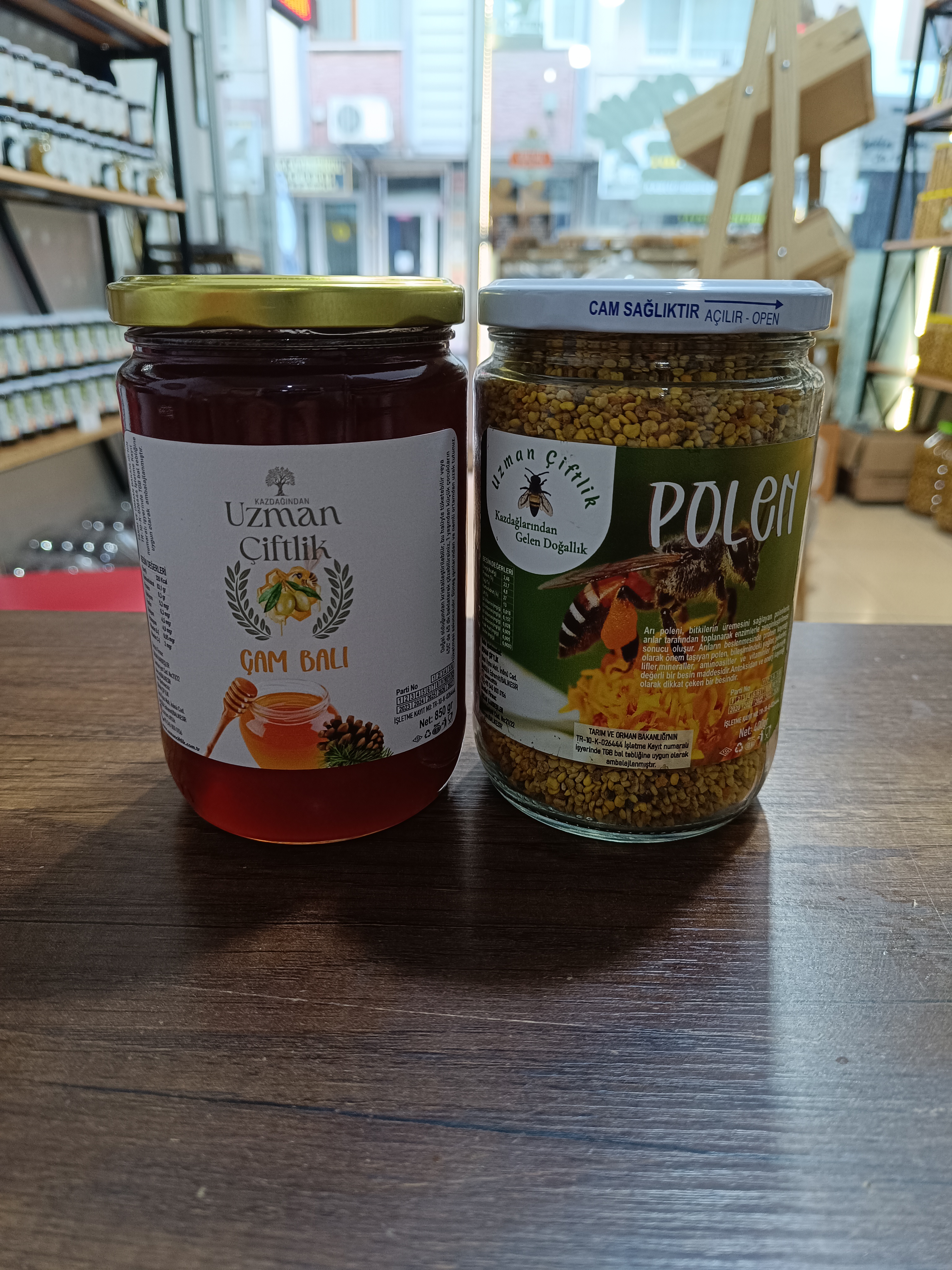 Çam Balı (850 gr) - Polen (400 gr)