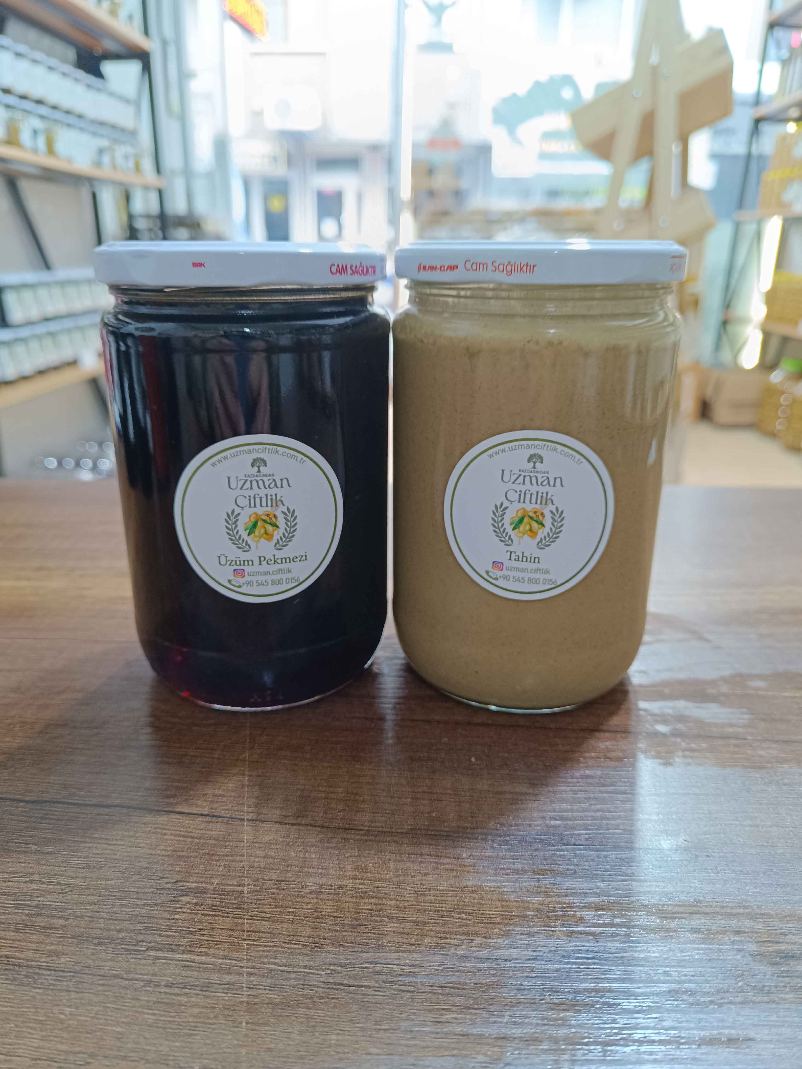 Tahin (650 gr) - Üzüm Pekmezi (800 gr)