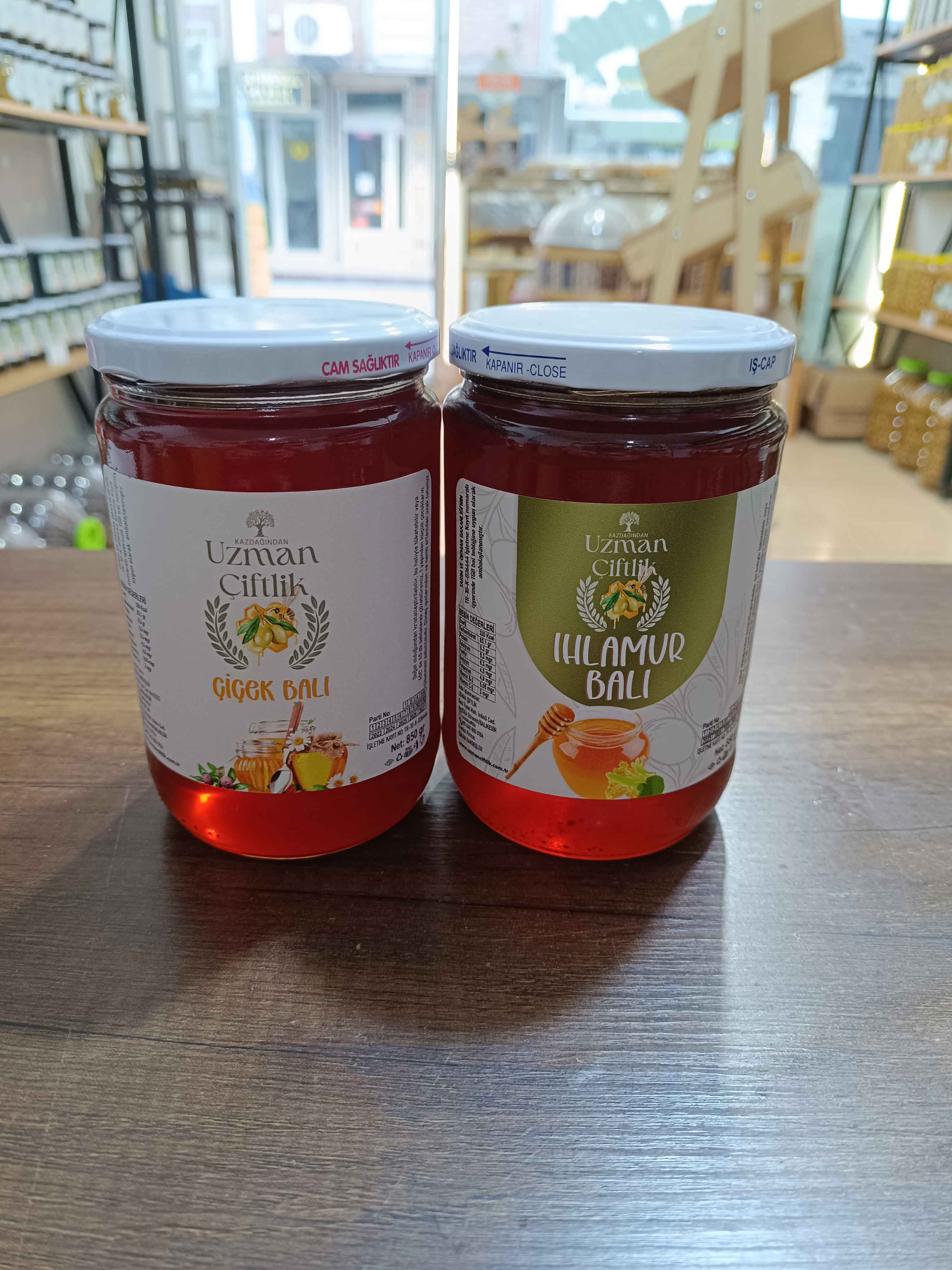 Çiçek Balı (850 gr) - Ihlamur Balı (850 gr)