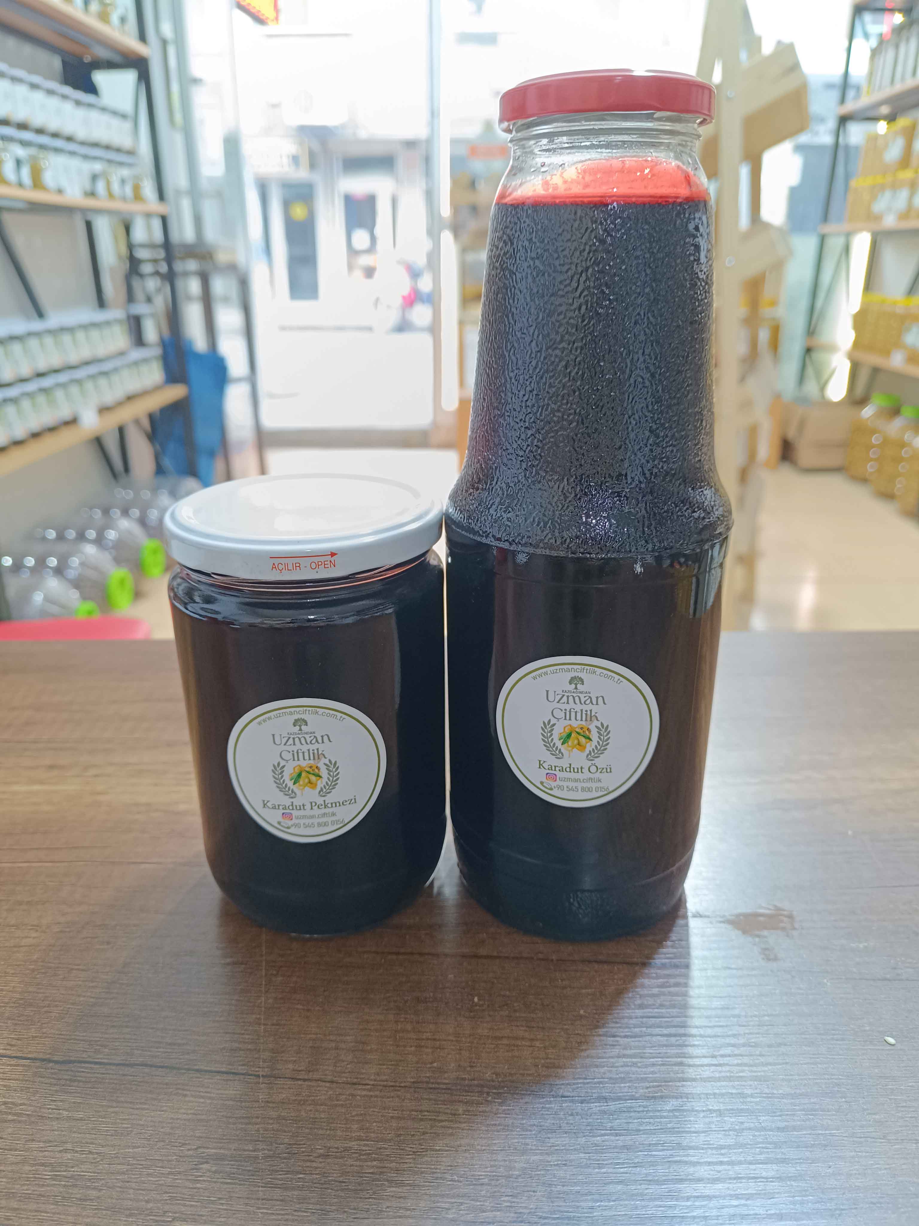 Karadut Özü (1.400 gr) - Karadut Pekmezi (800 gr)