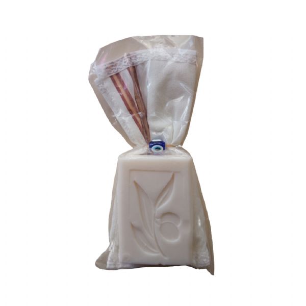 Keseli Zeytinyağ Sabunu Beyaz (80 gr)