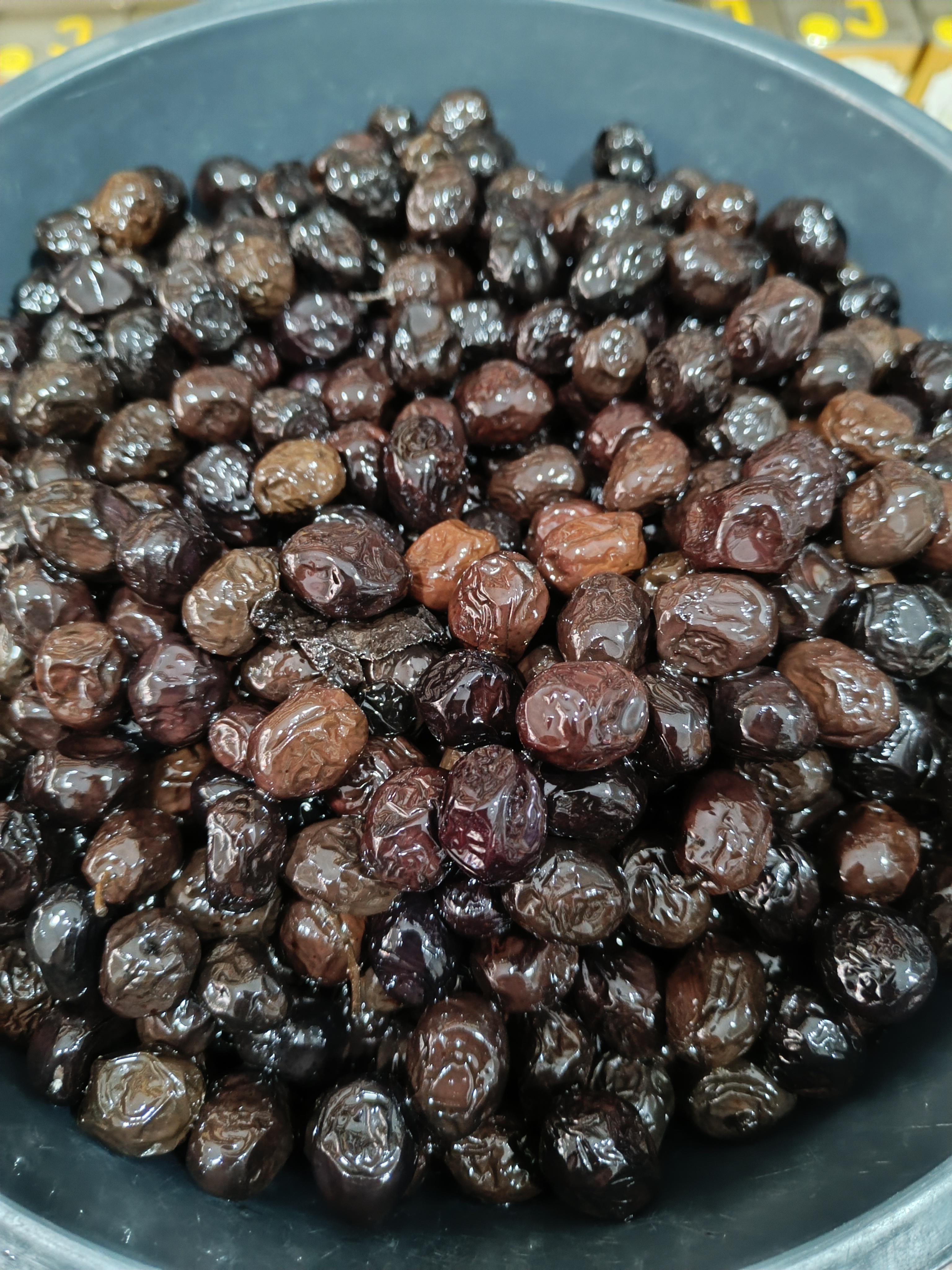 Siyah Gemlik Sele Zeytin Duble (2 Kg)