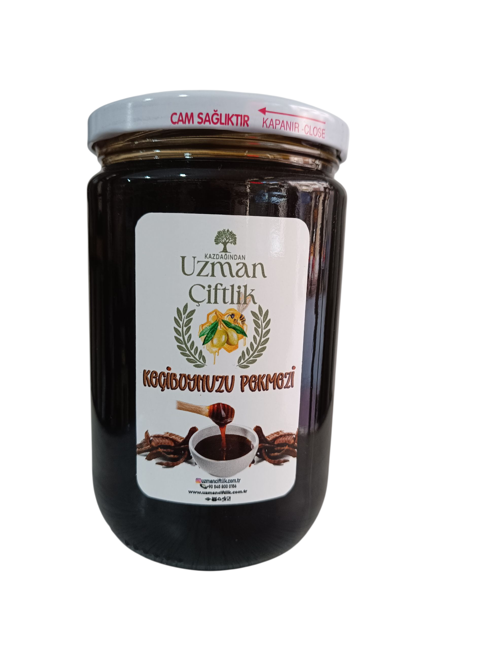 Keçiboynuzu Pekmezi Soğuk Sıkım Ev Yapımı (800 gr)