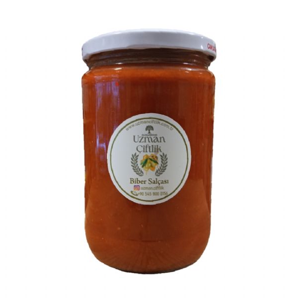 Biber Salçası Tatlı Ev Yapımı (650 gr)