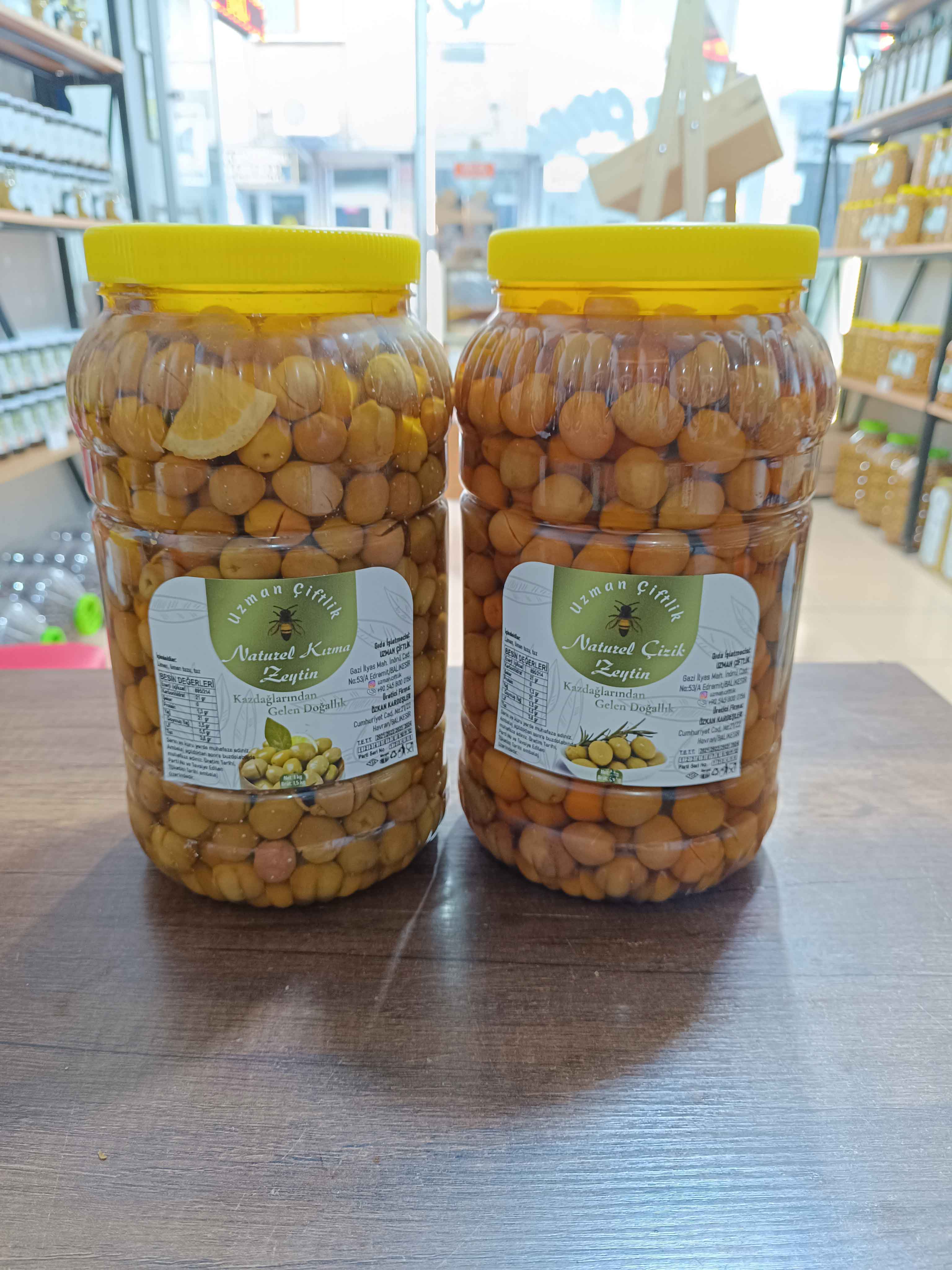 Çizik Zeytin (2 kg) - Kırma Zeytin (2 kg)